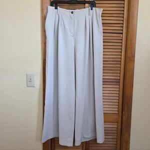 EUC Vince Camuto Women's Wide Leg Pleated Pants Size XL